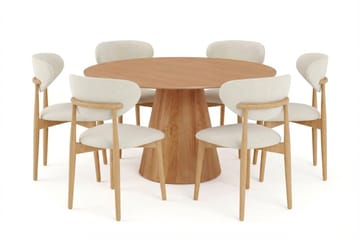 150 cm - Mørk brun