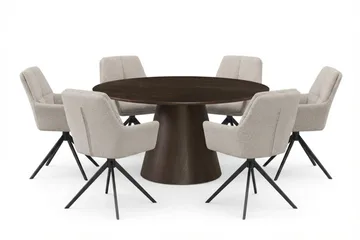 150 cm - Mørk brun