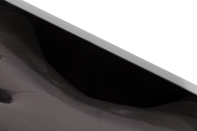 Spisebord Twain med 6 Ophelia Lenestoler - Hvit|Mørkgrå|Fløyel - Spisegruppe