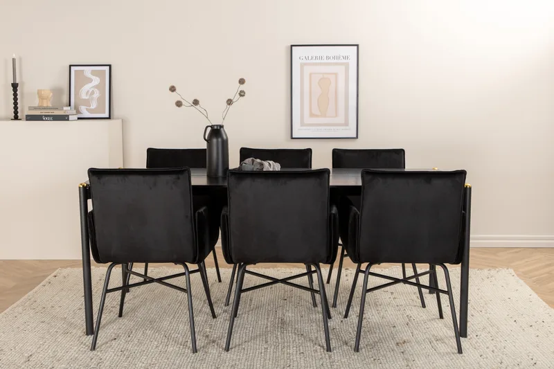 Spisebord Pelle Med 4 stk  Spisestol