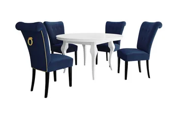 Spisegruppe - Blå - Møbler - Bord - Spisegruppe