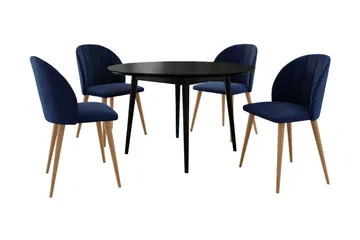 Spisegruppe - Blå - Møbler - Bord - Spisegruppe