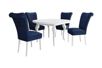 Spisegruppe - Blå - Møbler - Bord - Spisegruppe