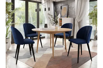 Spisegruppe - Blå - Møbler - Bord - Spisegruppe