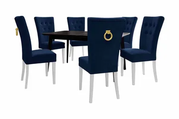 Spisegruppe - Blå - Møbler - Bord - Spisegruppe