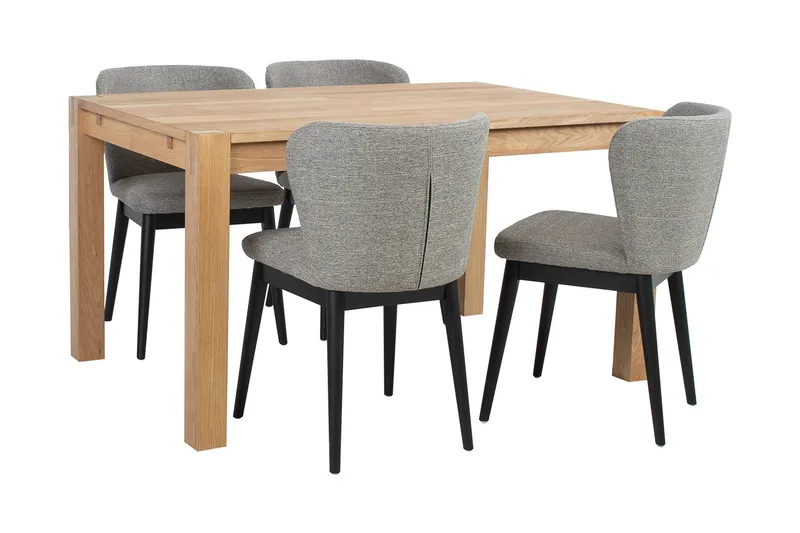 Spisegruppe Chicago New med 4 stoler