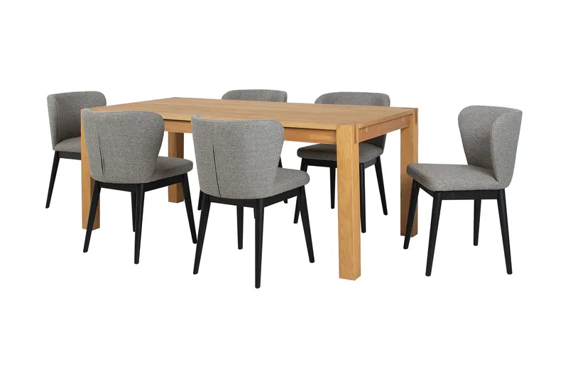 Spisegruppe Chicago New med 6 stoler