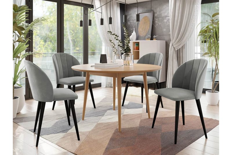 Spisegruppe - Grå - Møbler - Bord - Spisegruppe