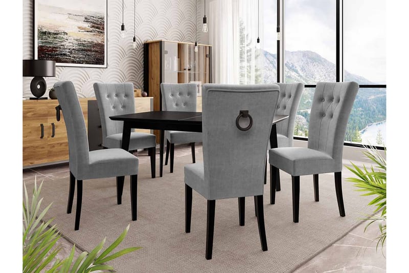 Spisegruppe - Grå - Møbler - Bord - Spisegruppe