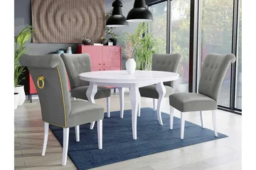 Spisegruppe - Grå - Møbler - Bord - Spisegruppe