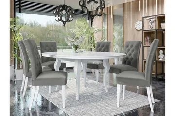 Spisegruppe - Grå - Møbler - Bord - Spisegruppe