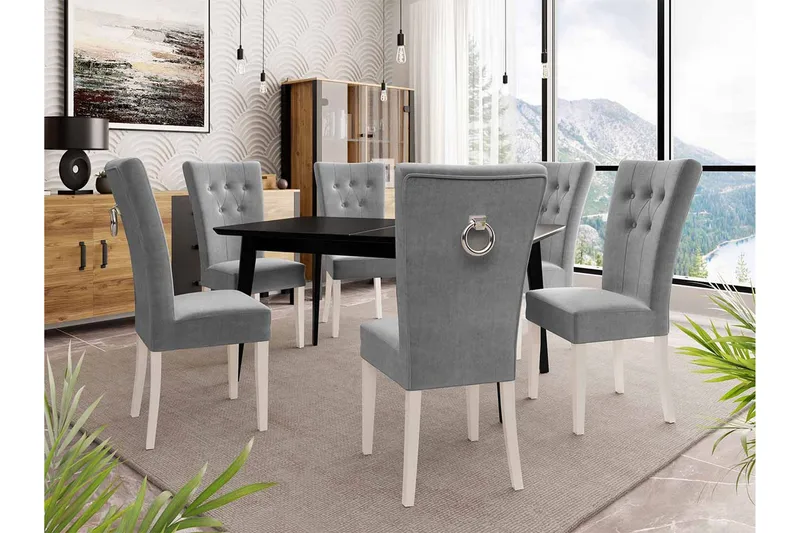 Spisegruppe - Grå - Møbler - Bord - Spisegruppe