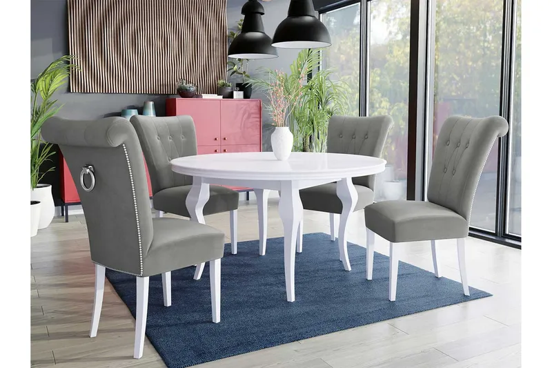 Spisegruppe - Grå - Møbler - Bord - Spisegruppe