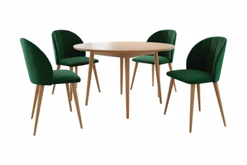 Spisegruppe - Grønn - Møbler - Bord - Spisegruppe