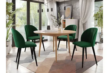 Spisegruppe - Grønn - Møbler - Bord - Spisegruppe