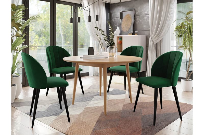 Spisegruppe - Grønn - Møbler - Bord - Spisegruppe