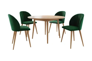 Spisegruppe - Grønn - Møbler - Bord - Spisegruppe