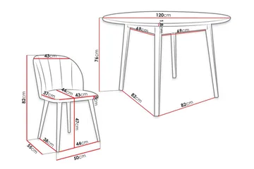Spisegruppe - Grønn - Møbler - Bord - Spisegruppe