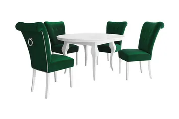 Spisegruppe - Grønn - Møbler - Bord - Spisegruppe