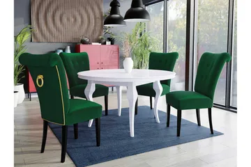 Spisegruppe - Grønn - Møbler - Bord - Spisegruppe