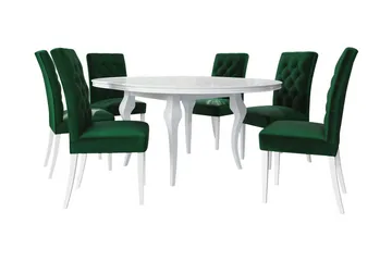 Spisegruppe - Grønn - Møbler - Bord - Spisegruppe