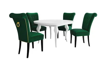 Spisegruppe - Grønn - Møbler - Bord - Spisegruppe