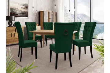 Spisegruppe - Grønn|Natur - Møbler - Bord - Spisegruppe