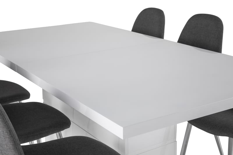 Spisegruppe Griffith Forlengningsbar 180 cm med 6 Naira Stol - Møbler - Bord - Spisegruppe
