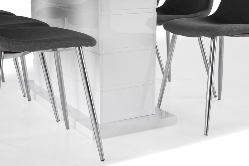 Spisegruppe Griffith Forlengningsbar 180 cm med 6 Naira Stol - Møbler - Bord - Spisegruppe