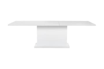 Spisegruppe Griffith Forlengningsbar 200 cm med 8 Jack Stole - Hvit|Grå|Krom - Møbler - Bord - Spisegruppe