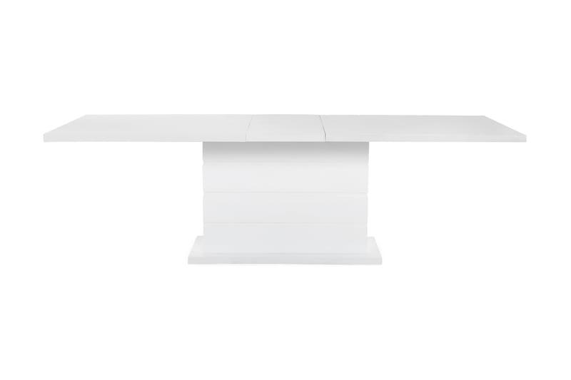 Spisegruppe Griffith Forlengningsbar 200 cm med 8 Jack Stole - Hvit|Grå|Krom - Møbler - Bord - Spisegruppe