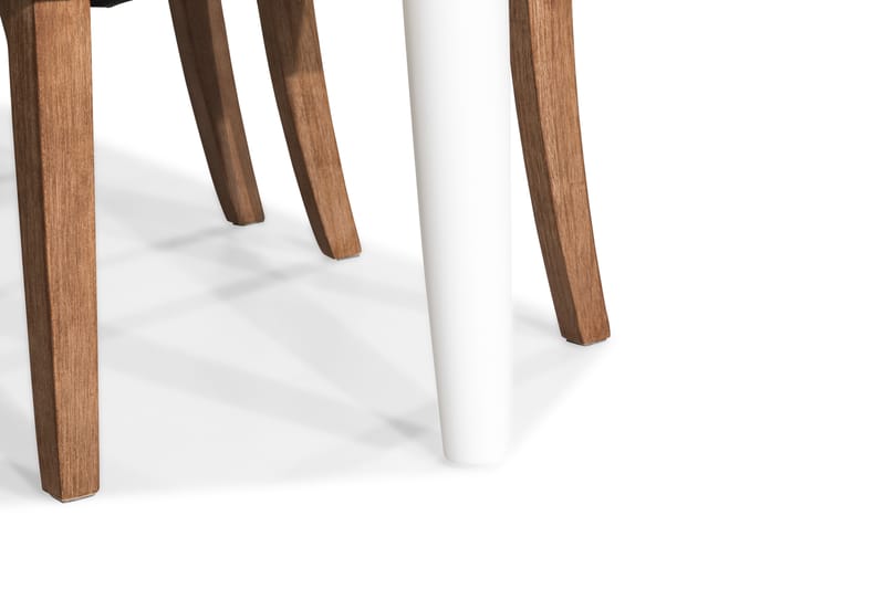 Spisegruppe Hampton 190 cm med 6 Isolde Stol - Vintage Alm|Beige - Møbler - Bord - Spisegruppe