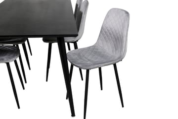 Spisegruppe Larrinzar 180 cm + 6 stk Yegua Spisestoler - Møbler - Bord - Spisegruppe
