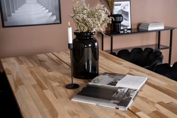 Spisegruppe Laura med 6 Limhamn Spisestoler Svart - Furniture Fashion - Møbler - Bord - Spisegruppe