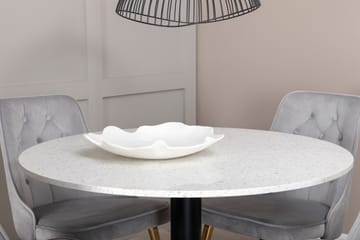 Spisegruppe Razzia 106 cm Rund + 4 Valera Spisestoler - Møbler - Bord - Spisegruppe