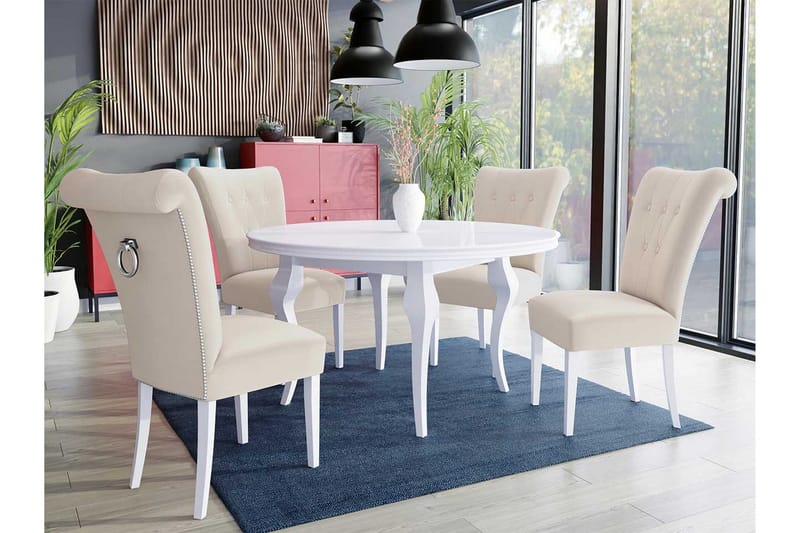 Spisegruppe - Rosa - Møbler - Bord - Spisegruppe