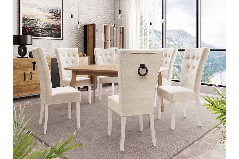 Spisegruppe - Rosa - Møbler - Bord - Spisegruppe