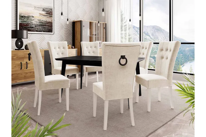 Spisegruppe - Rosa - Møbler - Bord - Spisegruppe