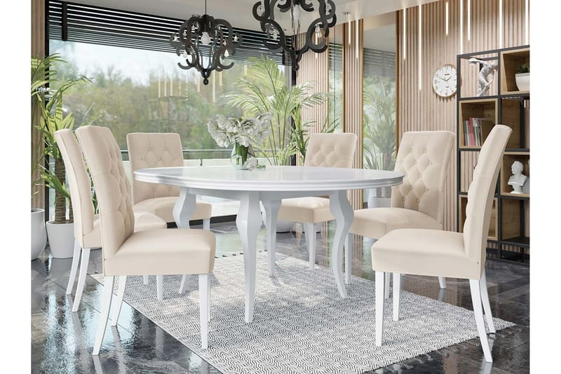 Spisegruppe - Rosa - Møbler - Bord - Spisegruppe