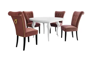 Spisegruppe - Rosa - Møbler - Bord - Spisegruppe