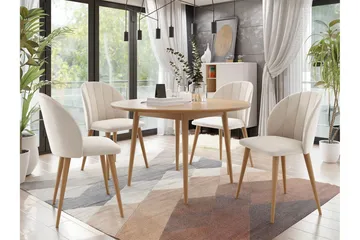 Spisegruppe - Rosa - Møbler - Bord - Spisegruppe