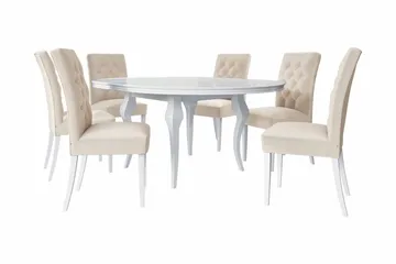 Spisegruppe - Rosa - Møbler - Bord - Spisegruppe