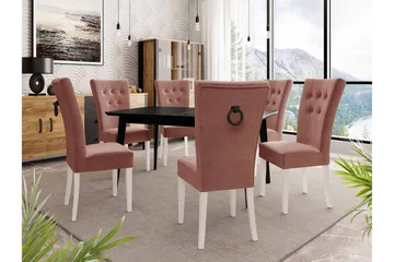 Spisegruppe - Rosa - Møbler - Bord - Spisegruppe