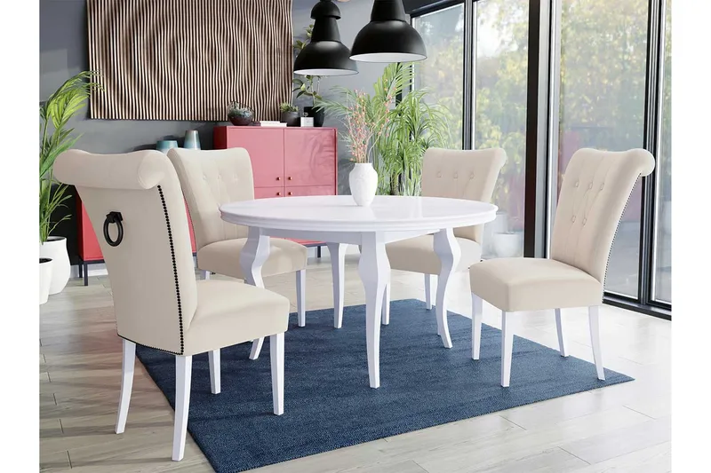 Spisegruppe - Rosa - Møbler - Bord - Spisegruppe