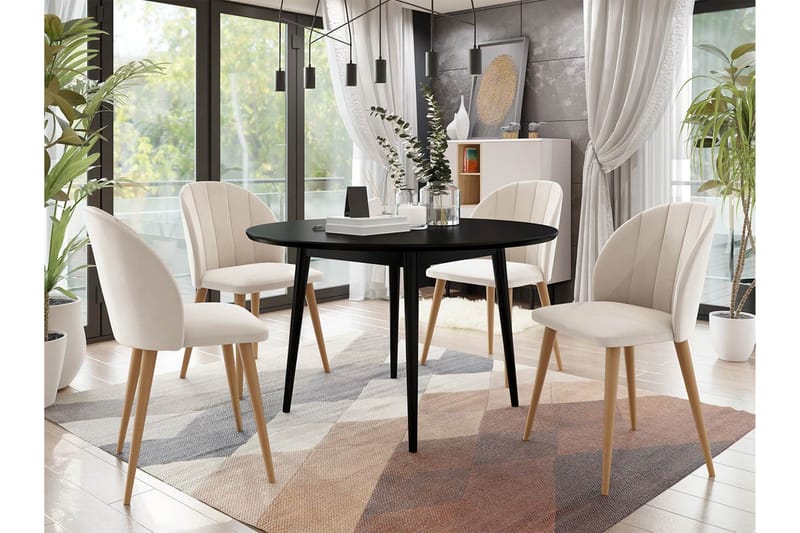 Spisegruppe - Rosa - Møbler - Bord - Spisegruppe