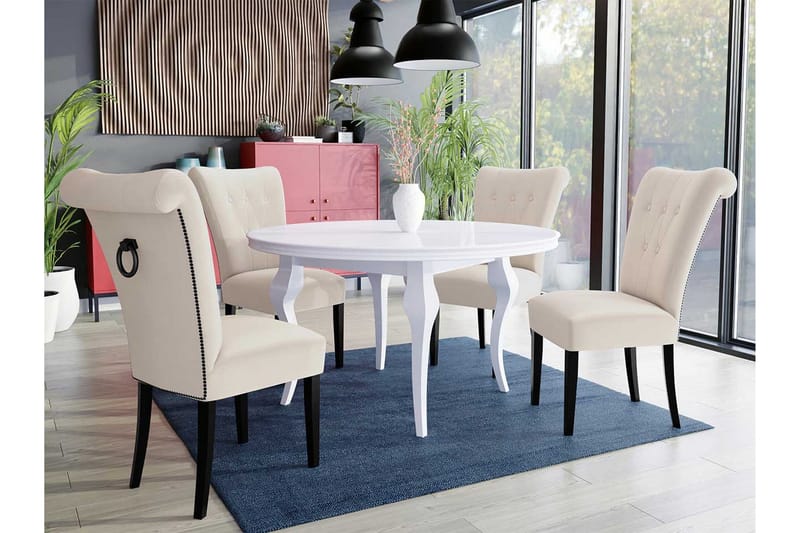 Spisegruppe - Rosa - Møbler - Bord - Spisegruppe