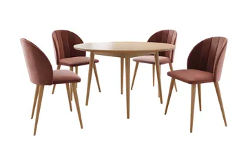 Spisegruppe - Rosa - Møbler - Bord - Spisegruppe