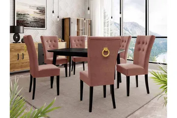 Spisegruppe - Rosa - Møbler - Bord - Spisegruppe