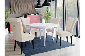 Spisegruppe - Rosa - Møbler - Bord - Spisegruppe