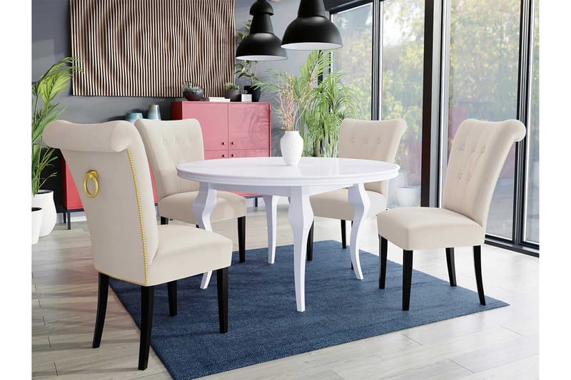 Spisegruppe - Rosa - Møbler - Bord - Spisegruppe